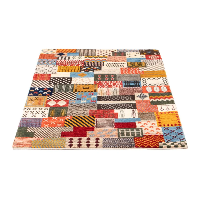 Gabbeh Teppich - Loribaft Perser - 82 x 125 cm - mehrfarbig