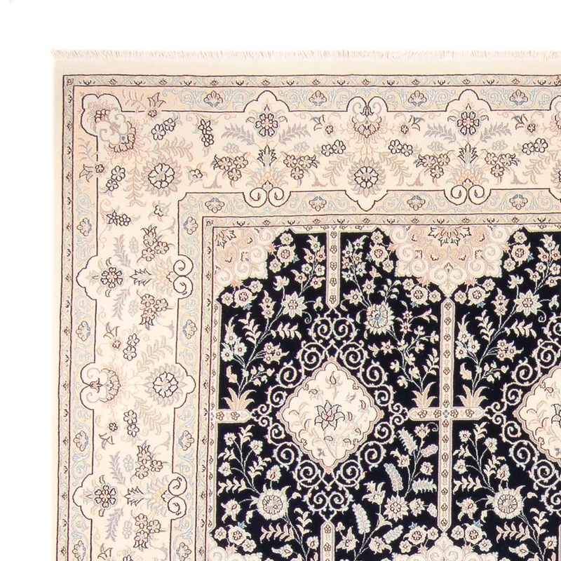Nain Teppich 245x263cm - Perserteppich - dunkelblau