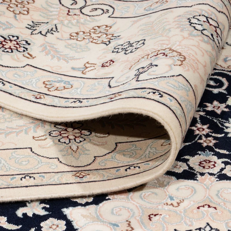 Nain Teppich 245x263cm - Perserteppich - dunkelblau