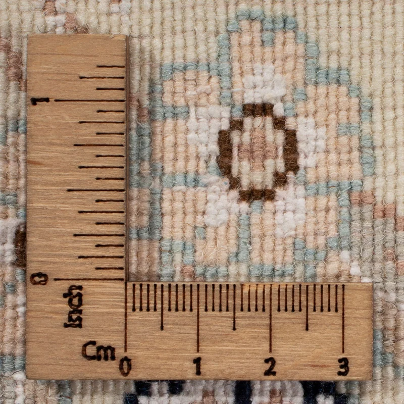 Nain Teppich 227x280cm - Perserteppich - dunkelblau
