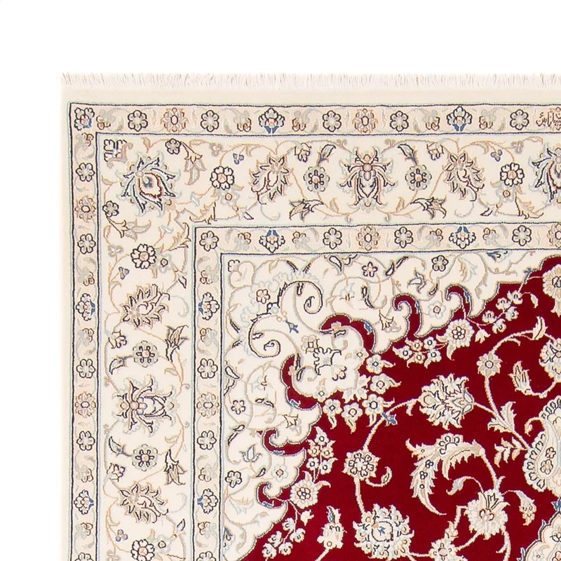 Perserteppich - Nain - 168 x 242 cm - rot