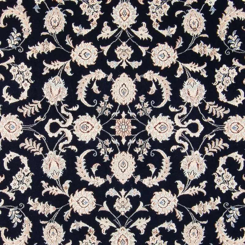 Nain Teppich 172x235cm - Perserteppich - dunkelblau