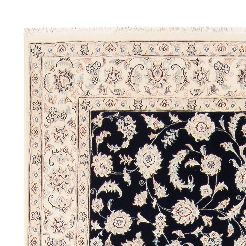Nain Teppich 172x235cm - Perserteppich - dunkelblau