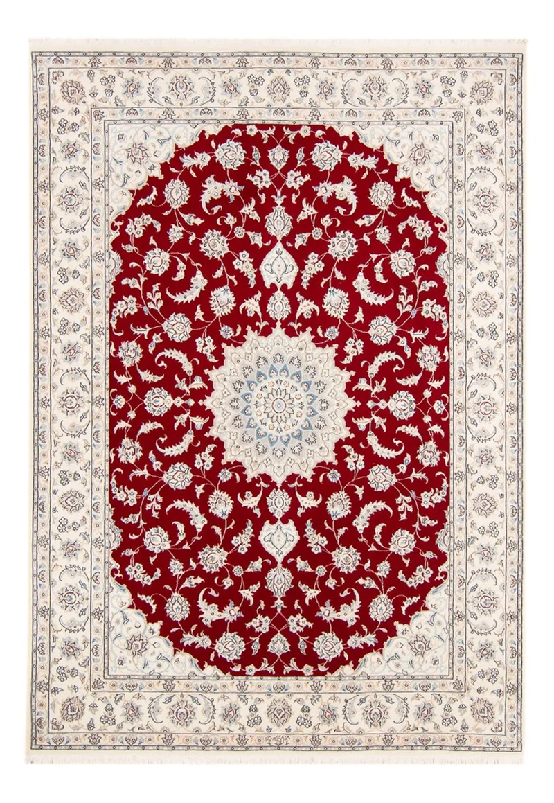 Nain Teppich 168x237cm - Perserteppich - rot