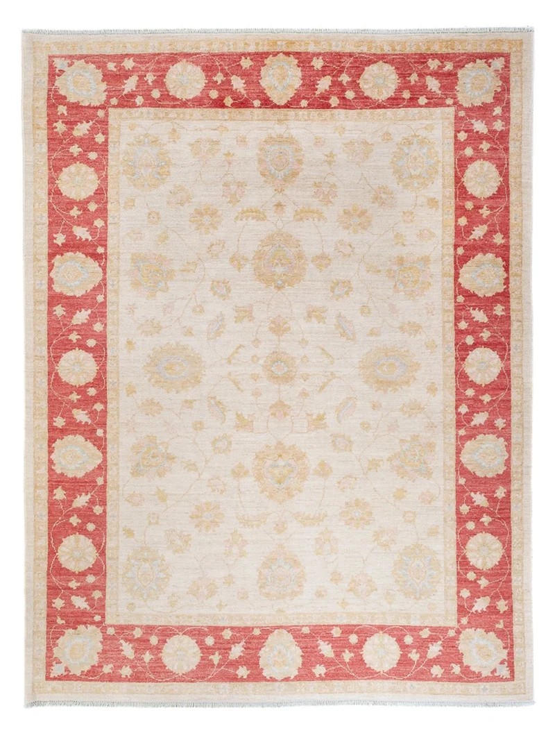 Ziegler Teppich 172x238cm - Orientteppich - creme