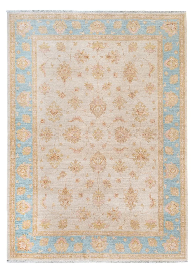 Ziegler Teppich 170x238cm - Orientteppich - creme