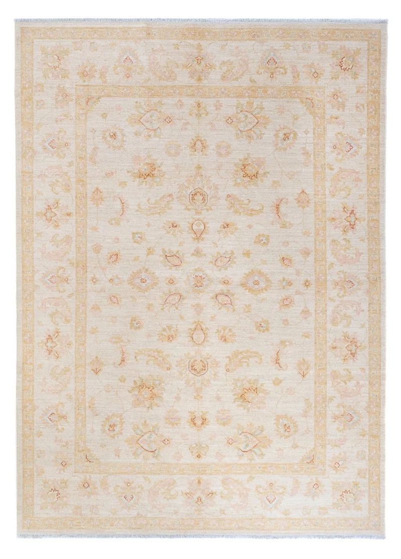 Ziegler Teppich 173x245cm - Orientteppich - creme