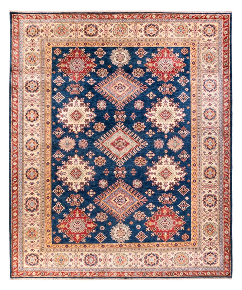 Kazak Teppich 246x301cm - Orientteppich - dunkelblau