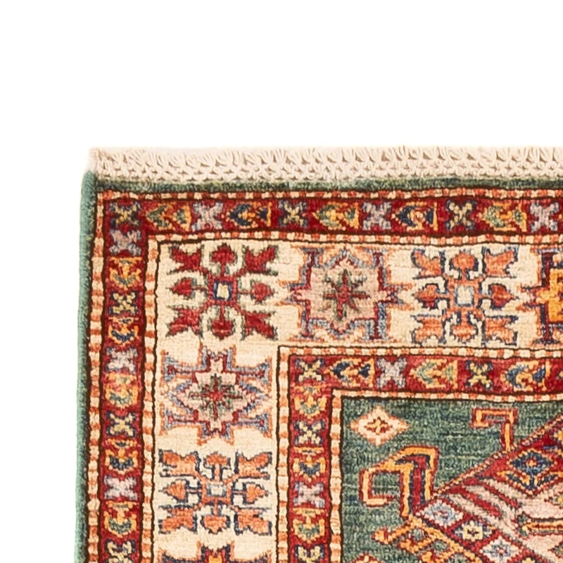 Kazak Teppich 81x298cm - Orientteppich - grün