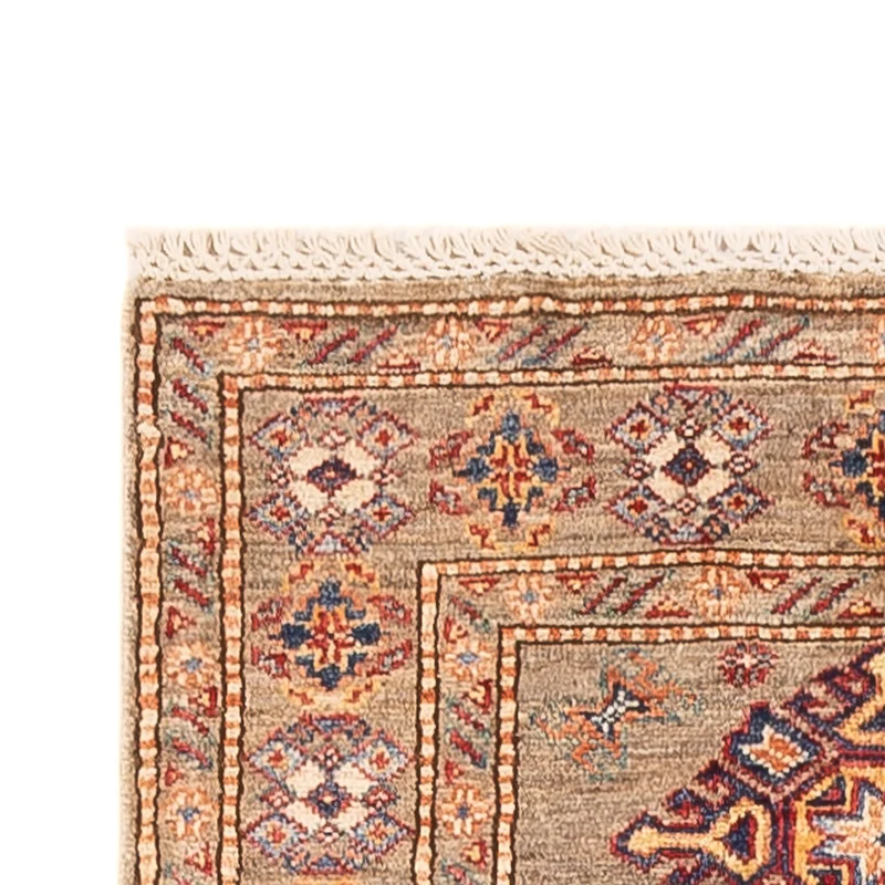 Läufer Ziegler - Kazak - 76 x 293 cm - dunkelbeige