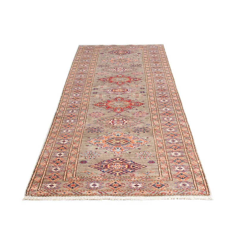 Läufer Ziegler - Kazak - 76 x 293 cm - dunkelbeige