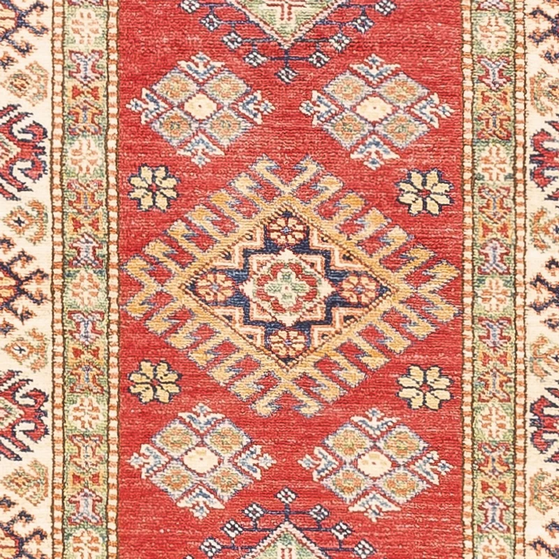 Kazak Teppich 77x305cm - Orientteppich - rot
