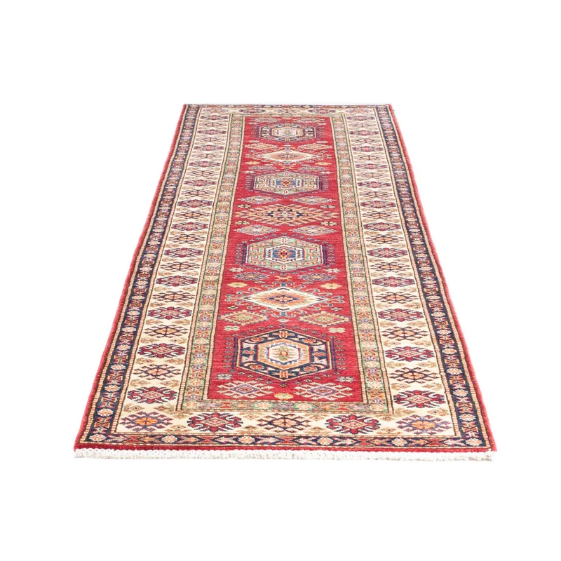 Kazak Teppich 77x305cm - Orientteppich - rot