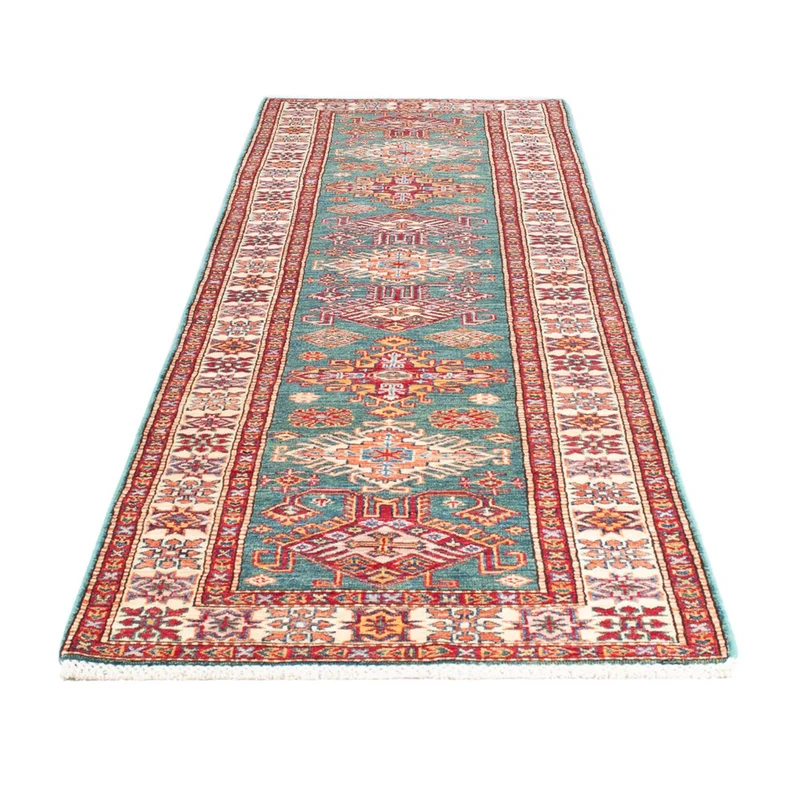 Läufer Ziegler - Kazak - 79 x 298 cm - grün