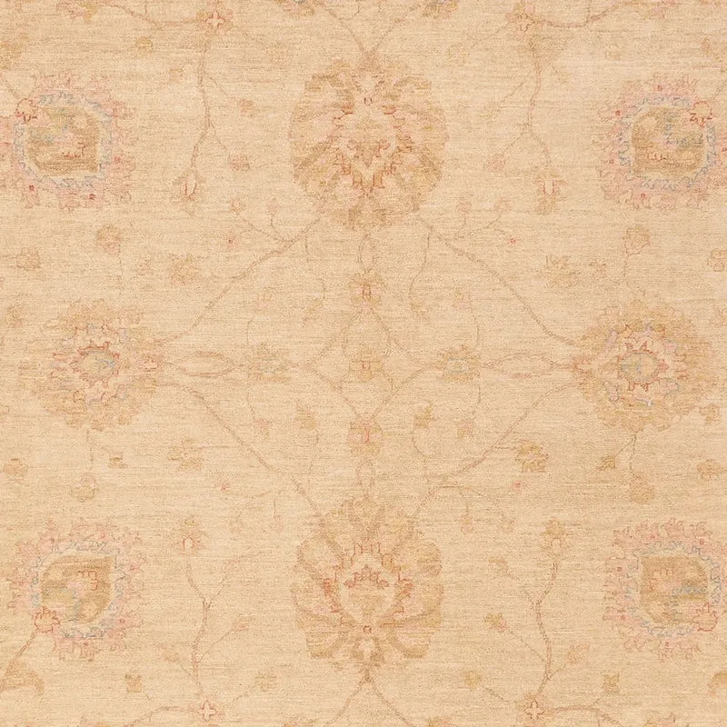 Ziegler Teppich 274x368cm - Orientteppich - dunkelbeige