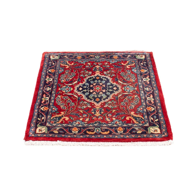 Sarough Teppich 65x85cm - Perserteppich - dunkelblau