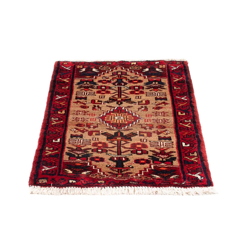 Malayer Teppich 50x66cm - Perserteppich - braun