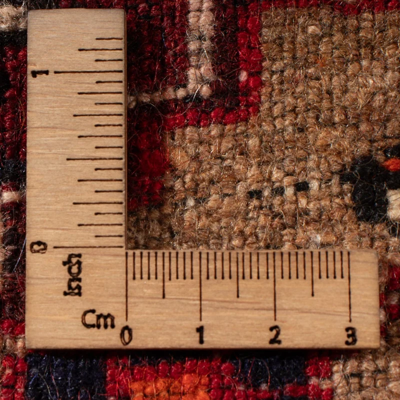 Malayer Teppich 50x66cm - Perserteppich - braun