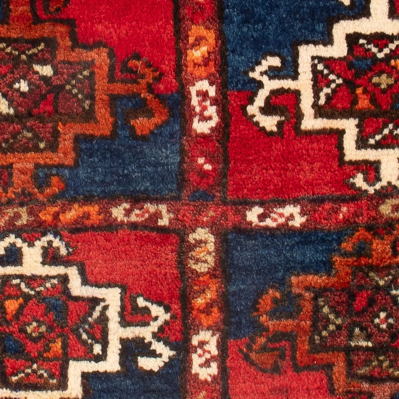 Malayer Teppich 54x53cm - Perserteppich - mehrfarbig