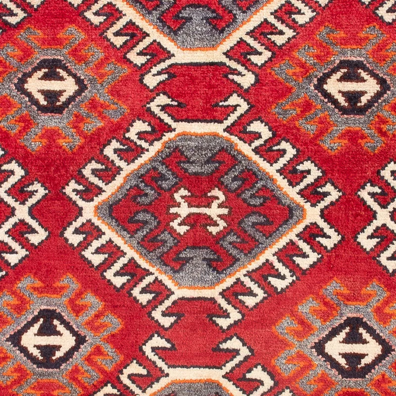 Turkaman Teppich 67x89cm - Orientteppich - rot