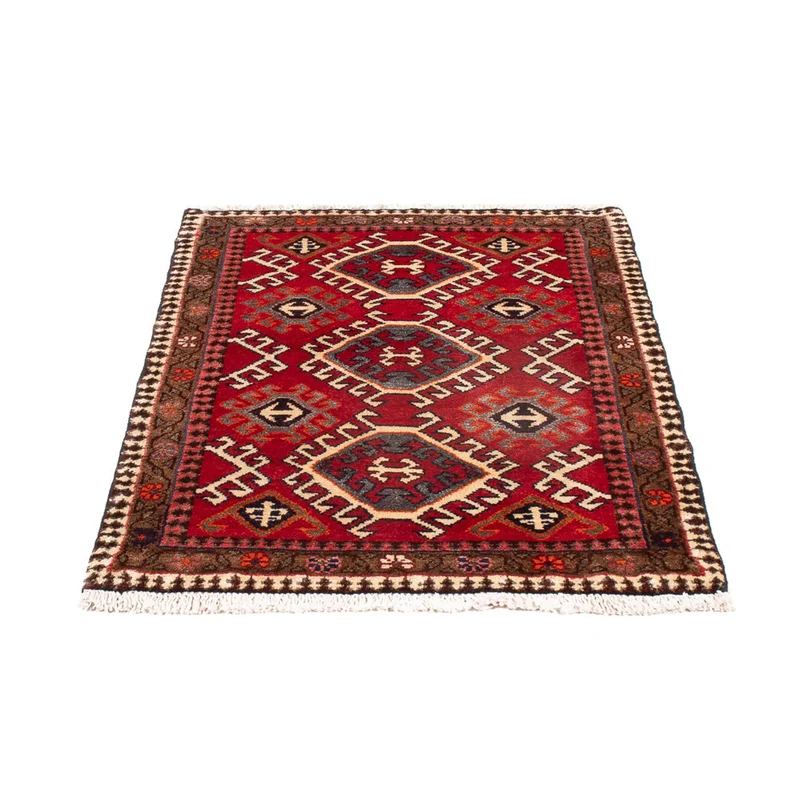 Turkaman Teppich 67x89cm - Orientteppich - rot
