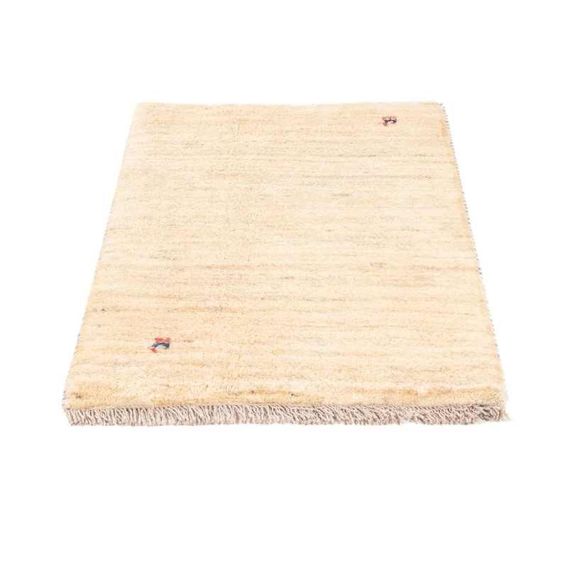 Gabbeh Teppich - Perser - 60 x 85 cm - hellbeige