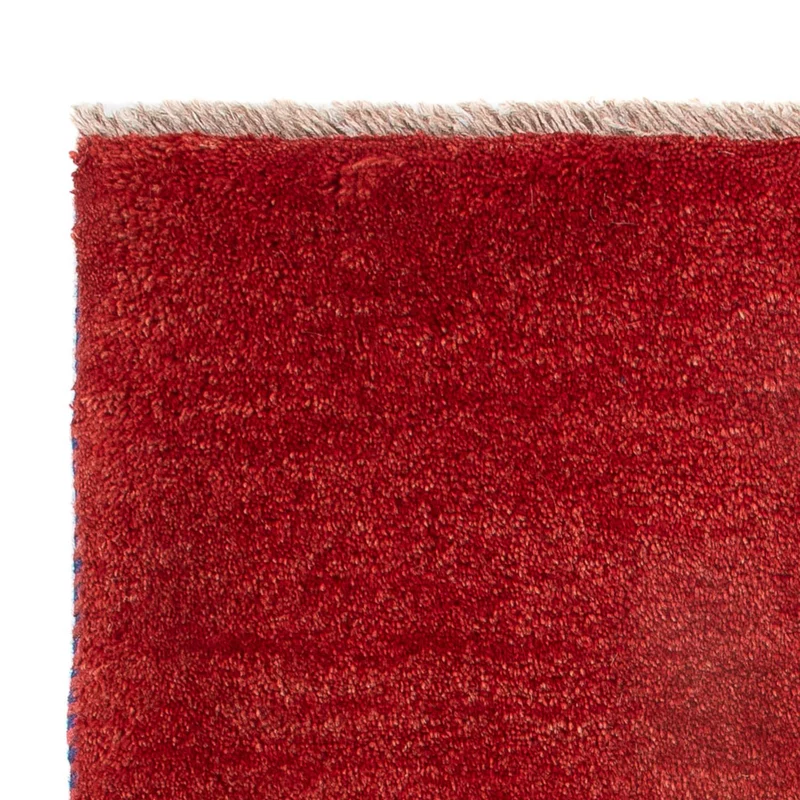 Gabbeh Persisch Teppich 63x83cm - Perserteppich Wollteppich - rot
