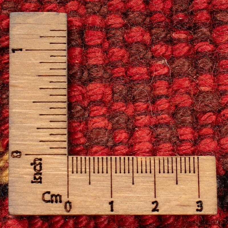 Gabbeh Persisch Teppich 85x213cm - Perserteppich Wollteppich - mehrfarbig