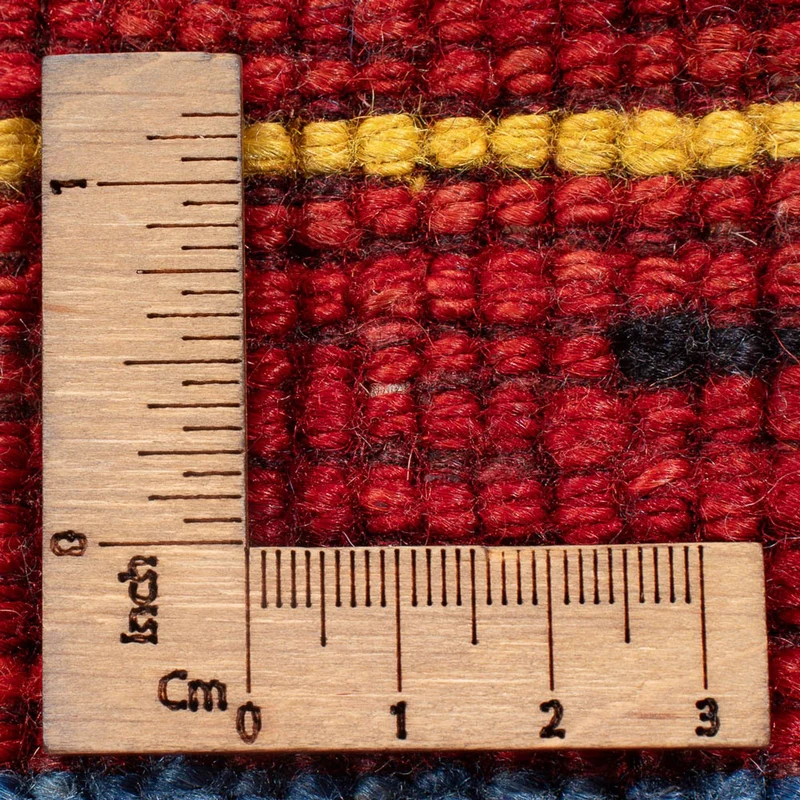 Gabbeh Persisch Teppich 70x228cm - Perserteppich Wollteppich - mehrfarbig