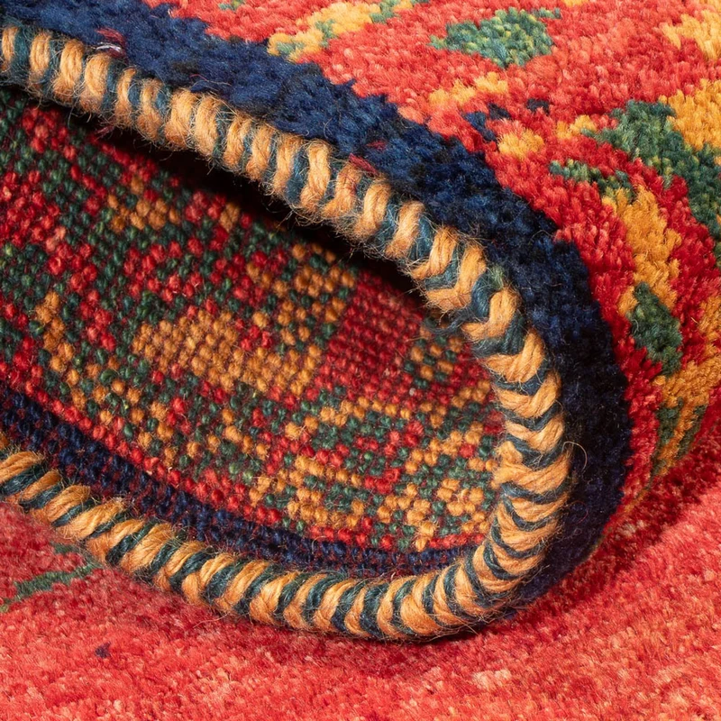 Gabbeh Persisch Teppich 75x235cm - Perserteppich Wollteppich - mehrfarbig