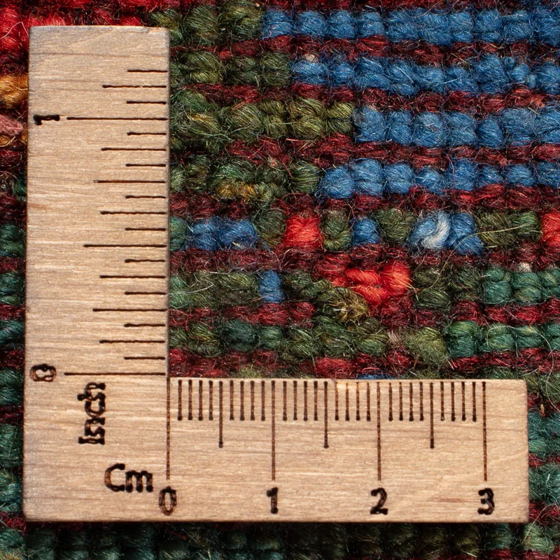 Gabbeh Persisch Teppich 78x242cm - Perserteppich Wollteppich - mehrfarbig