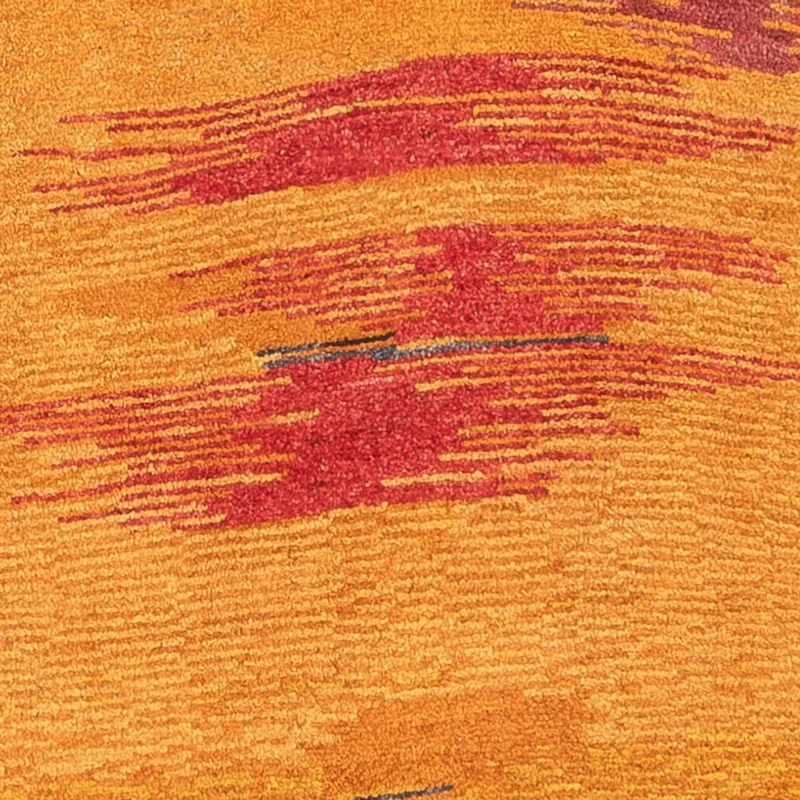 Gabbeh Persisch Teppich 80x233cm - Perserteppich Wollteppich - mehrfarbig