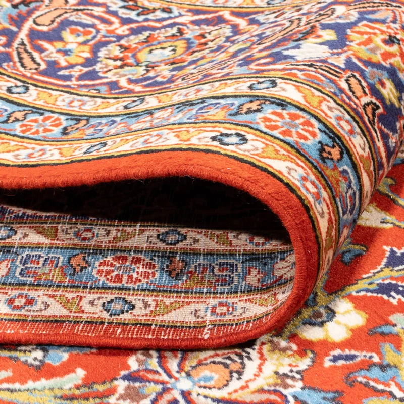 Keshan Teppich 202x314cm - Perserteppich - rot