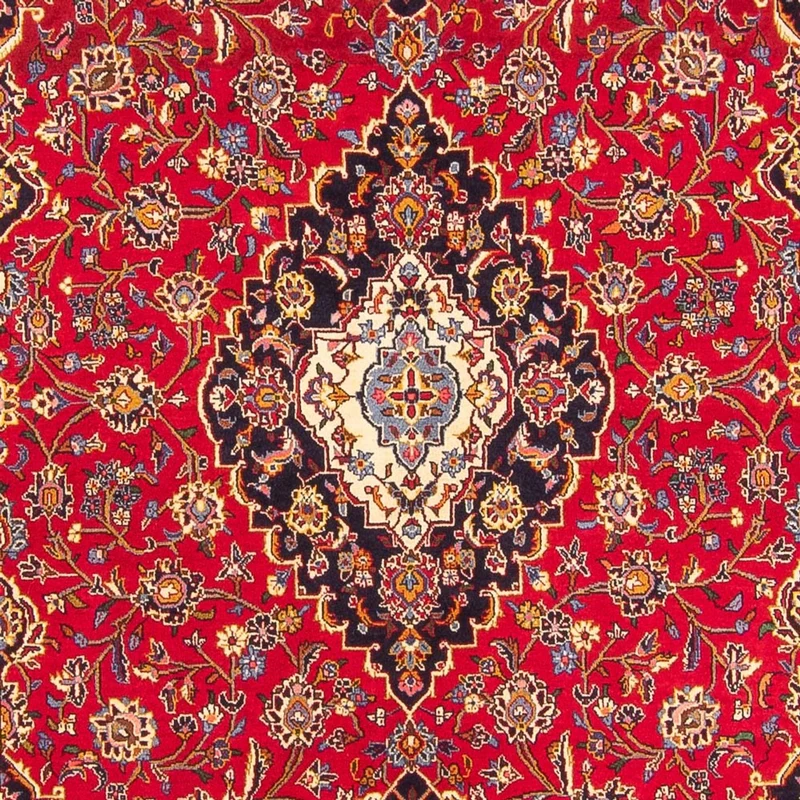 Keshan Teppich 209x305cm - Perserteppich - rot