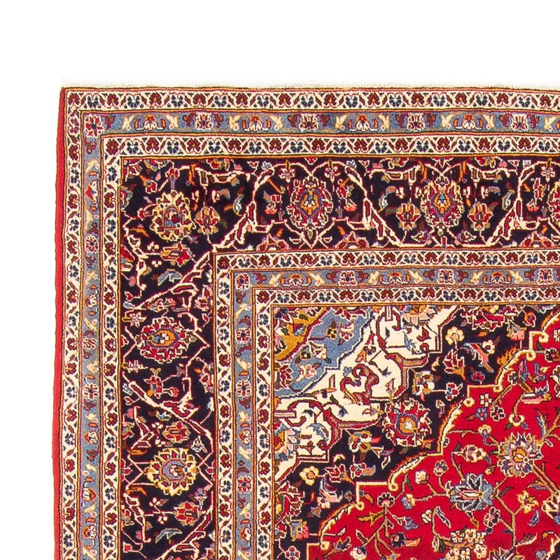 Keshan Teppich 209x305cm - Perserteppich - rot