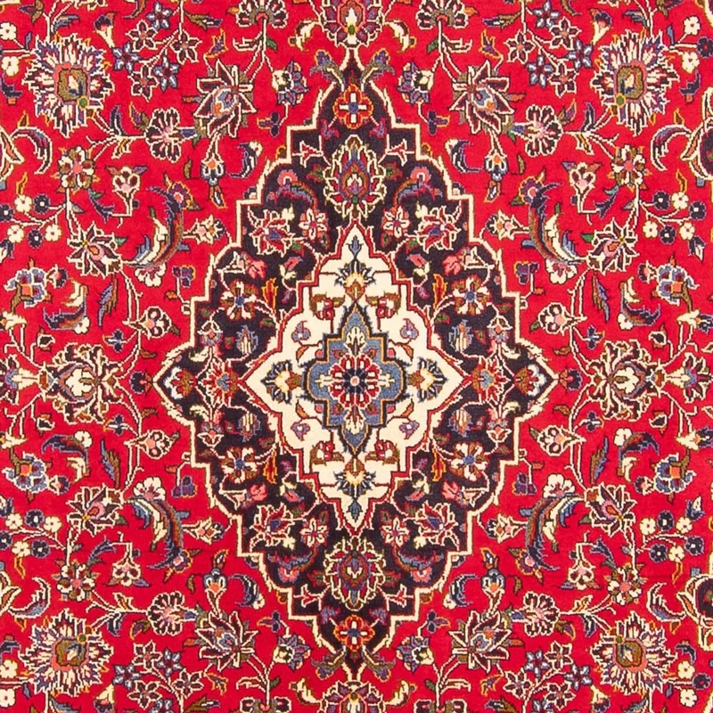 Keshan Teppich 208x312cm - Perserteppich - rot