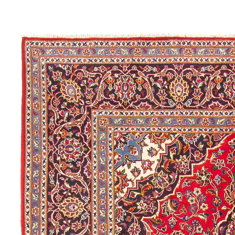 Keshan Teppich 208x312cm - Perserteppich - rot