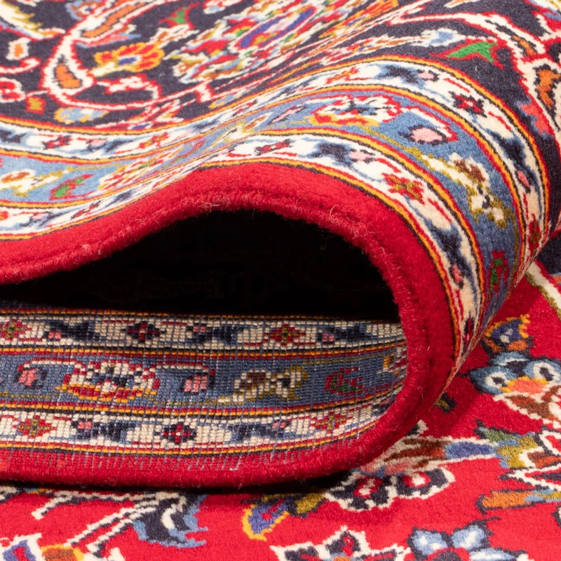 Keshan Teppich 208x312cm - Perserteppich - rot