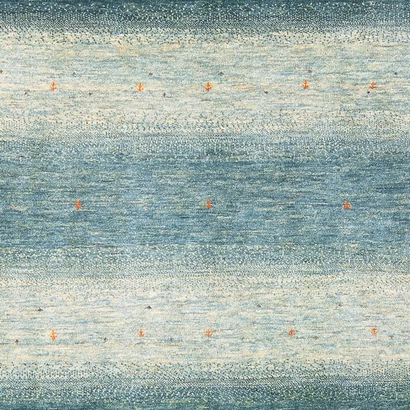 Gabbeh Teppich - Loribaft Perser - 168 x 250 cm - hellblau
