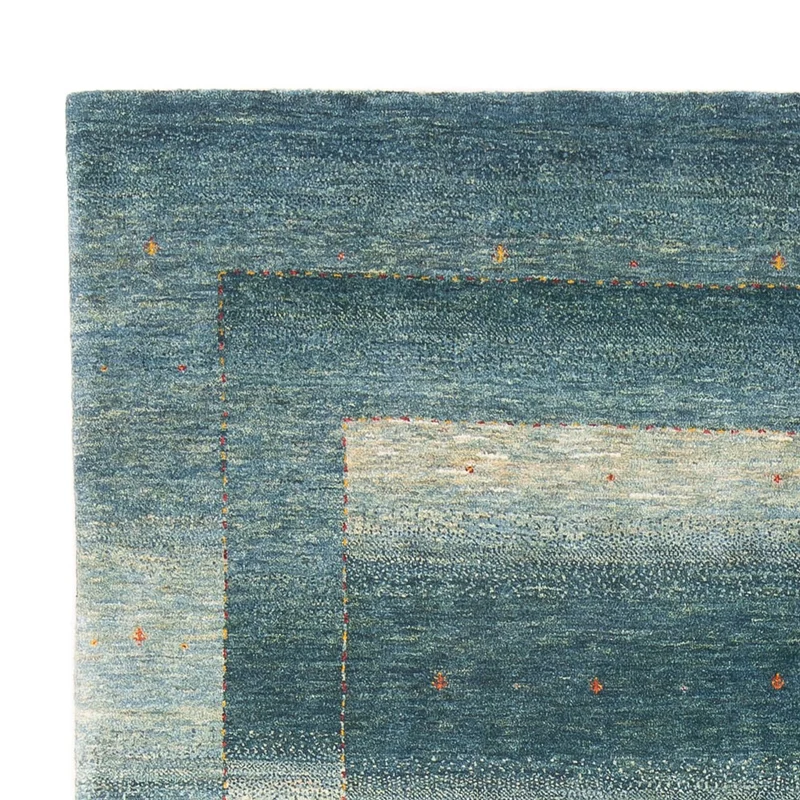 Gabbeh Teppich - Loribaft Perser - 168 x 250 cm - hellblau