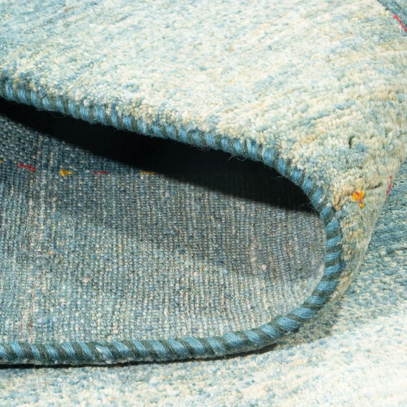 Gabbeh Teppich - Loribaft Perser - 168 x 250 cm - hellblau