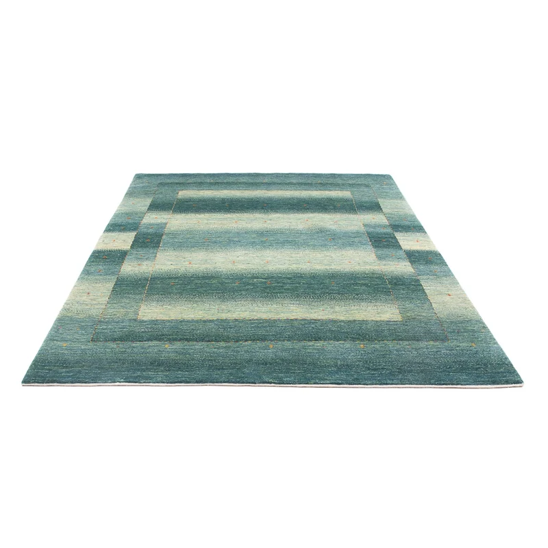 Gabbeh Teppich - Loribaft Perser - 168 x 250 cm - hellblau