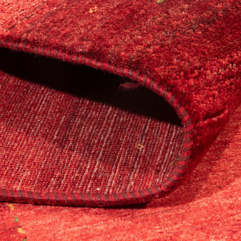 Gabbeh Teppich - Loribaft Perser - 174 x 226 cm - rot