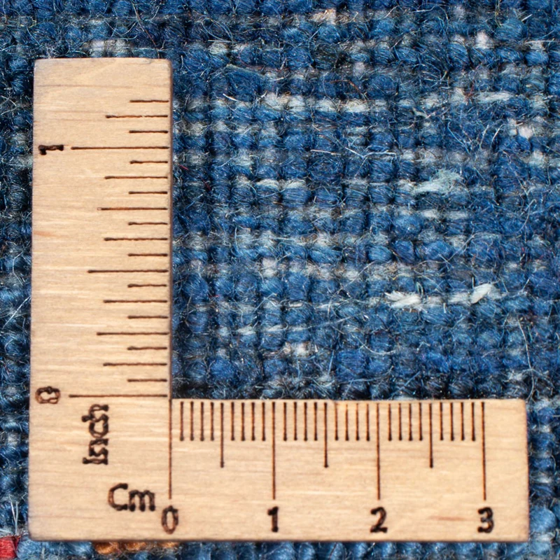 Gabbeh Teppich - Loribaft Perser - 179 x 232 cm - seeblau