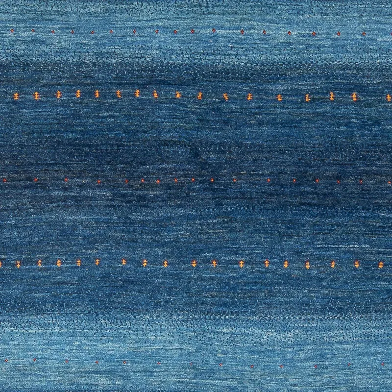 Gabbeh Teppich - Loribaft Perser - 180 x 241 cm - seeblau