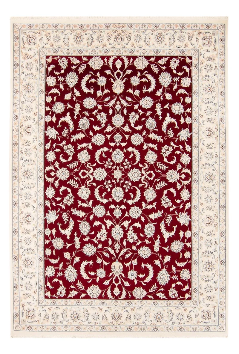 Nain Teppich 167x234cm - Perserteppich - rot