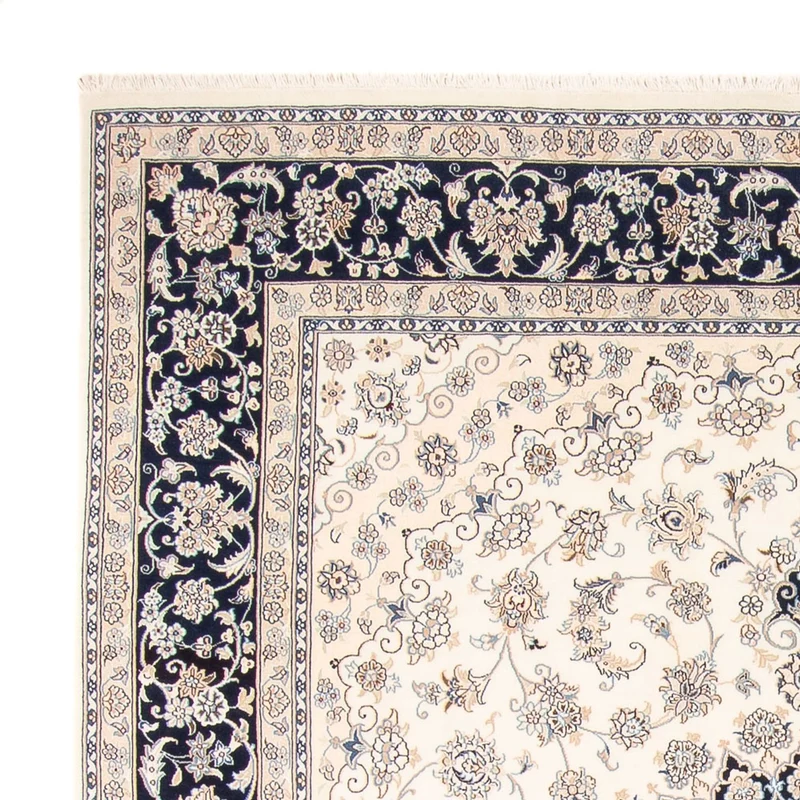 Perserteppich - Nain - 225 x 265 cm - creme