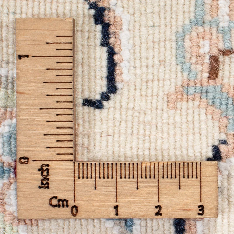 Nain Teppich 200x200cm - Perserteppich - blau