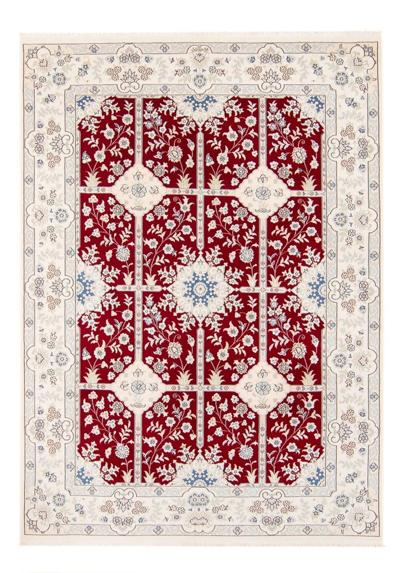 Nain Teppich 168x232cm - Perserteppich - rot