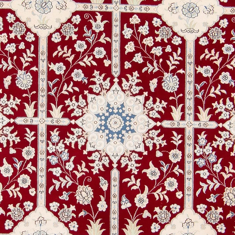 Nain Teppich 168x232cm - Perserteppich - rot